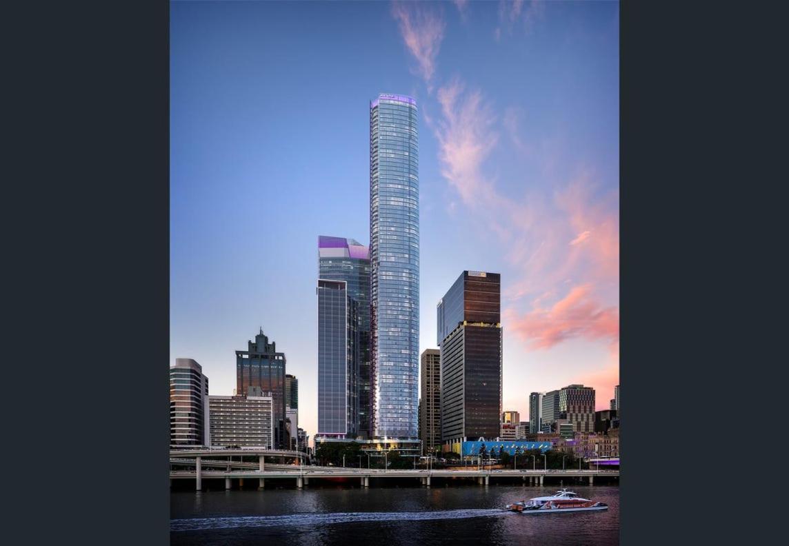 Brisbane Riverfront Oasis 2Bed Panoramic Riverview ภายนอก รูปภาพ